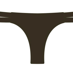 Boutine LA Forest Green Dual Strap Bottom II BOTTOMS