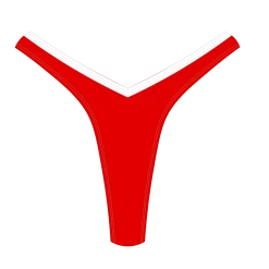 ChooksLA Bay Red Frame Bottom