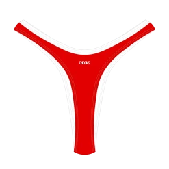 ChooksLA Bay Red Frame Bottom