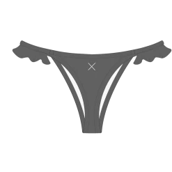 Boutine LA Ash Grey Fringe Bottoms