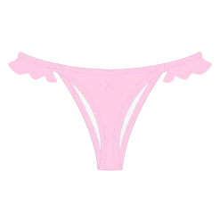 Boutine LA Dusty Pink Fringe Bottoms