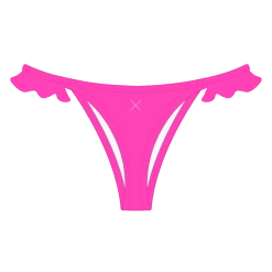 Boutine LA Hot Pink Fringe Bottoms