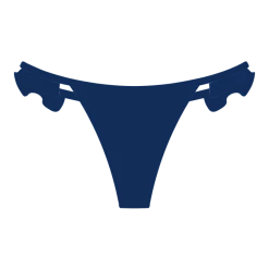 Boutine LA Laguna Blue Fringe Bottoms