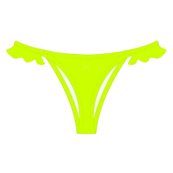 Boutine LA Sour Yellow Fringe Bottoms