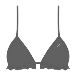 Boutine LA Ash Grey Fringe Top