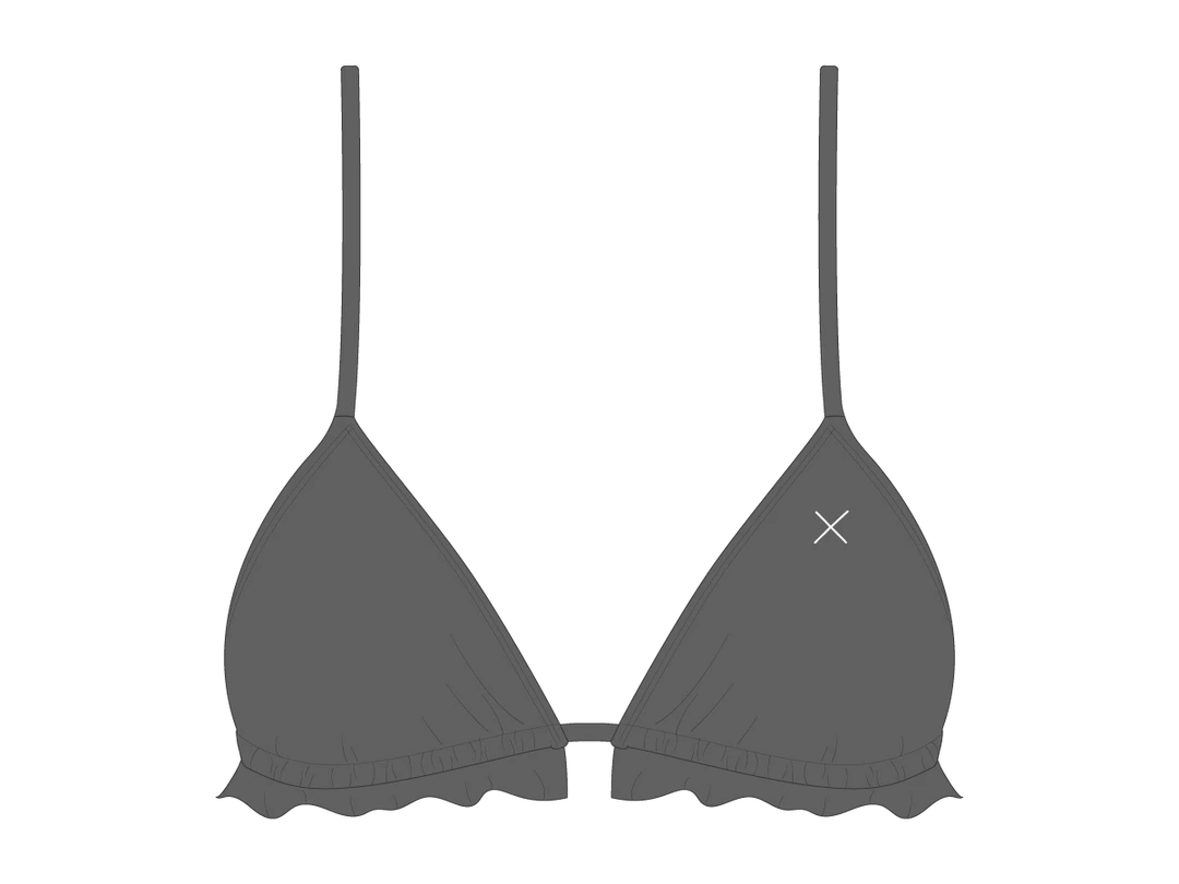 Boutine LA Ash Grey Fringe Top