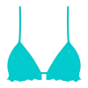Boutine LA Cyan Fringe Top