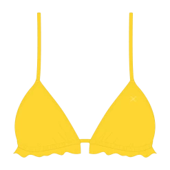 Boutine LA Lily Yellow Fringe Top