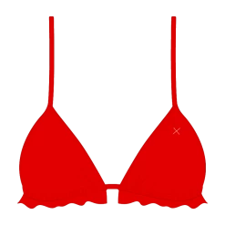 Boutine LA Fringe Top X Multie Bottoms Rose Red Fringe Top