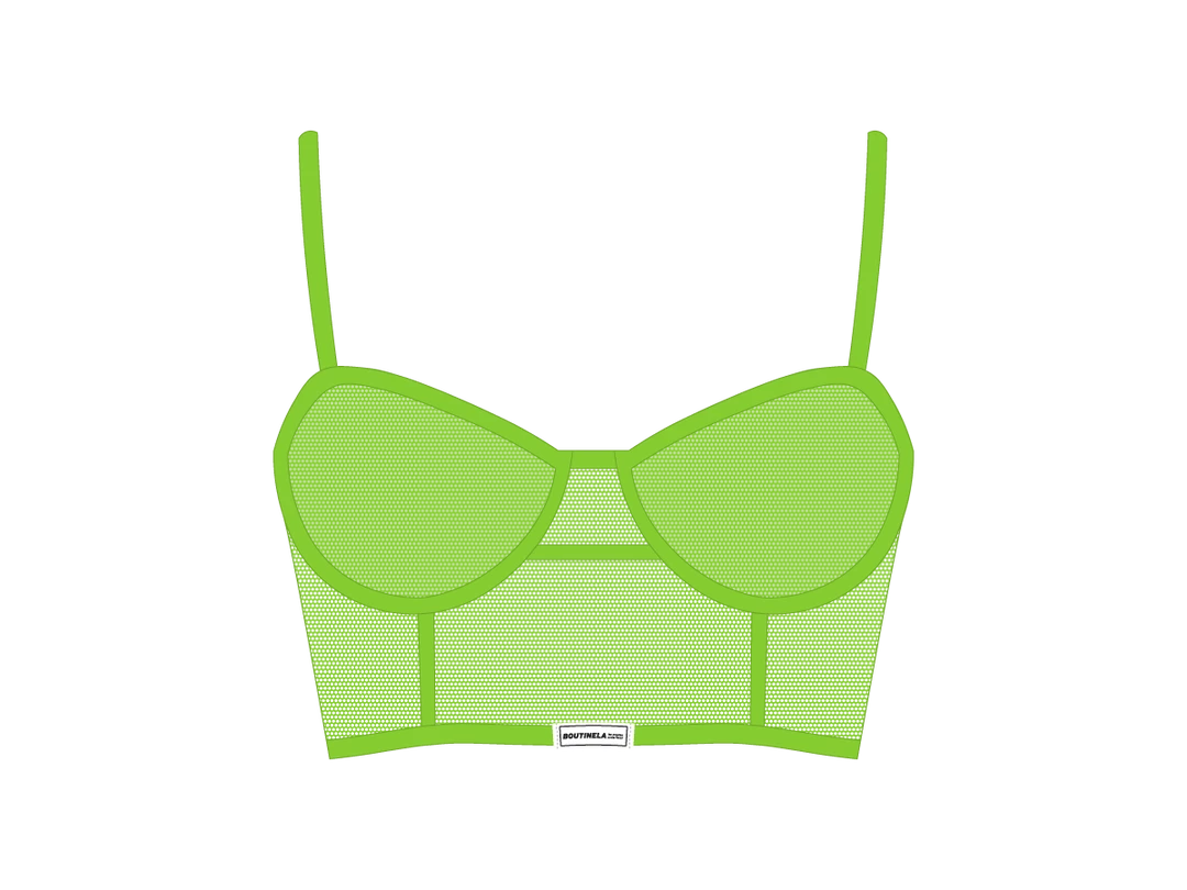 Boutine LA Clover Mesh Camisole Top