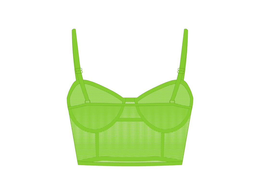 Boutine LA Clover Mesh Camisole Top