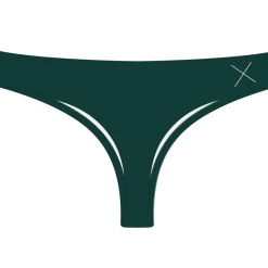 Boutine LA Green Ribbed Classic Bottom