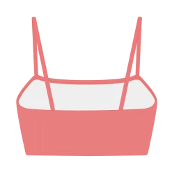 Boutine LA TOPS Gum Pink Ribbed Camisole Top