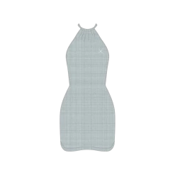 Boutine LA Grey Halter Mini Dress - Heather Blend COVER-UPS