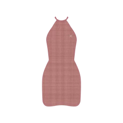 Boutine LA Tangerine Halter Mini Dress - Heather Blend