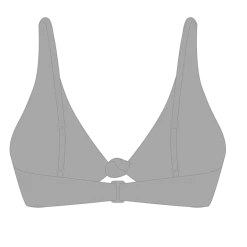 Boutine LA Hills Grey Twist Top