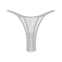 Boutine LA Hills Grey Minimal Thong Bottoms