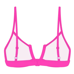 Boutine LA Hot Pink V-Cut Top V-Cut Top X Minimal Bottoms