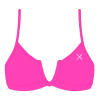 Boutine LA Hot Pink V-Cut Top V-Cut Top X Minimal Bottoms