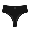 Boutine LA Manhattan Black High-Waist Bottoms