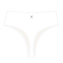 Boutine LA Venice White High-Waist Bottoms