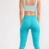 Cameeli ACTIVEWEAR Teal Casual Contour Leggings