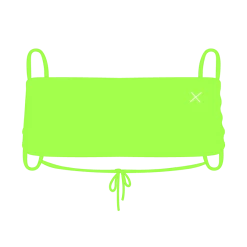 Boutine LA Lime Green Indie Top