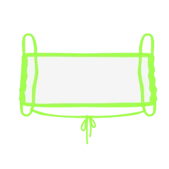 Boutine LA Lime Green Indie Top