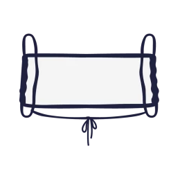 Boutine LA Indie Top X Resort Bottoms Malibu Blue Indie Top