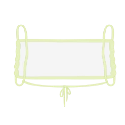 Boutine LA Indie Top X Resort Bottoms Ocean Blue Indie Top