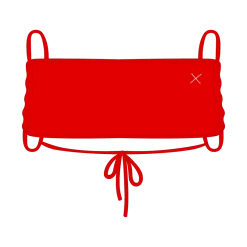 Boutine LA Indie Top X Resort Bottoms Rose Red Indie Top