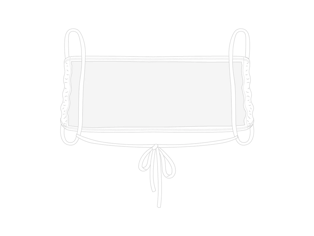 Boutine LA Venice White Indie Top Indie Top X Resort Bottoms