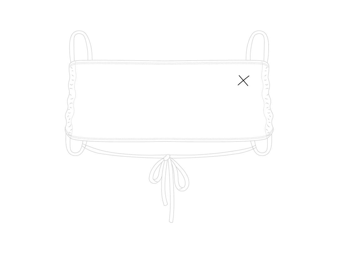 Boutine LA Venice White Indie Top Indie Top X Resort Bottoms