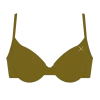 Boutine LA Khaki Bustier Top