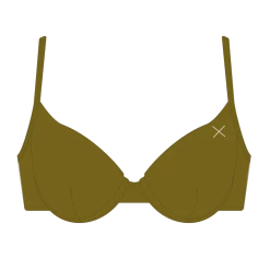 Boutine LA Khaki Bustier Top