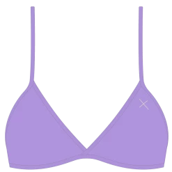 Boutine LA Fitted Tops X Beachy Bottoms Lilac Fitted Top II