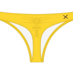 Boutine Lily Yellow Classic Scrunch Bottoms
