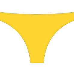 Boutine Lily Yellow Classic Scrunch Bottoms