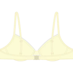 Basicallyswim Creame Bow Top