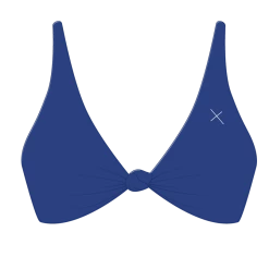 Boutine LA Laguna Blue Twist Top