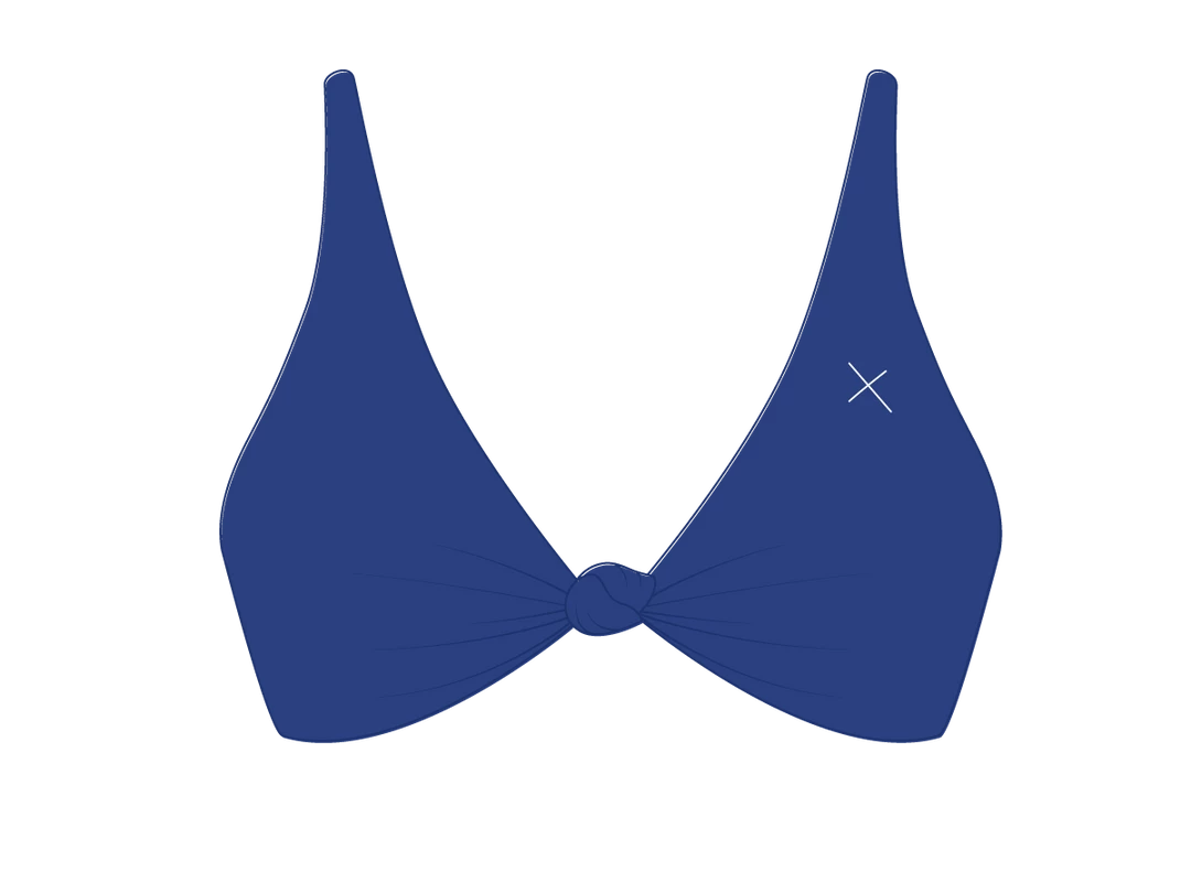 Boutine LA Laguna Blue Twist Top