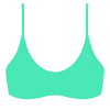 Boutine LA TOPS Lake Green Adjustable Top