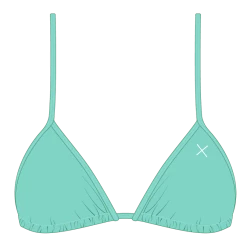 Boutine LA Bikini Tops Lake Green Bikini Top II
