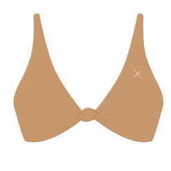 Boutine LA TOPS Laos Tan Twist Top