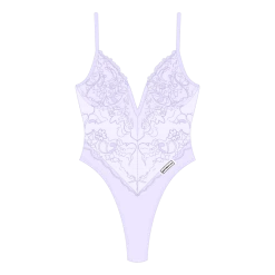 ChooksLA Lavender Lace Bodysuit UNDERWEAR