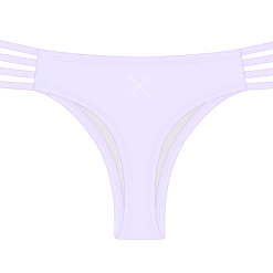 Boutine LA Lavender Classic Strap Bottoms