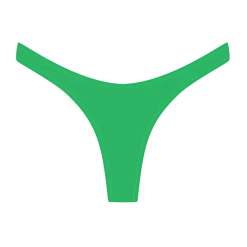 Boutine LA Leaf Green Chic 80's Bottoms