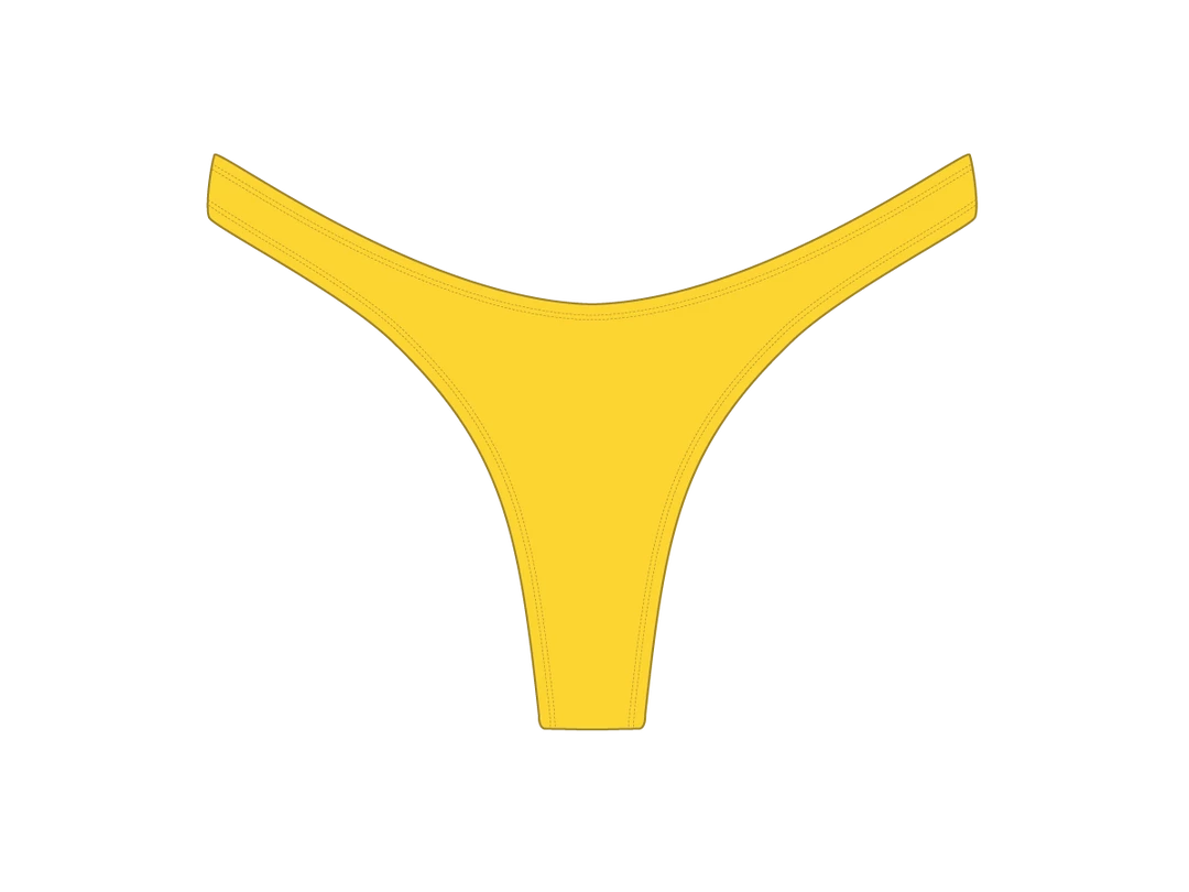 Boutine LA Lily Yellow Chic 80's Bottoms