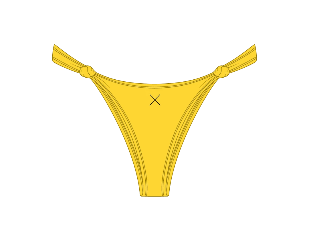 Boutine LA Lily Yellow Twist Bottoms