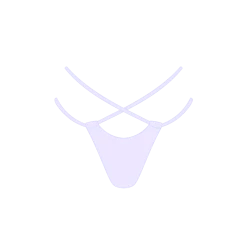 Boutine LA Lavender Loop Bottom TOPS